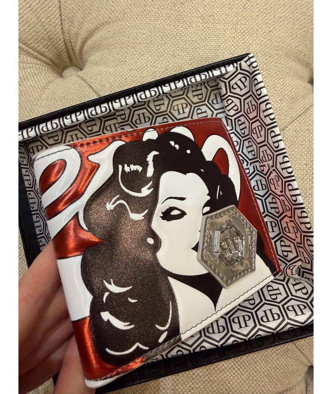 PHILIPP PLEIN Мульти полиуретановый кошелек, фото 2