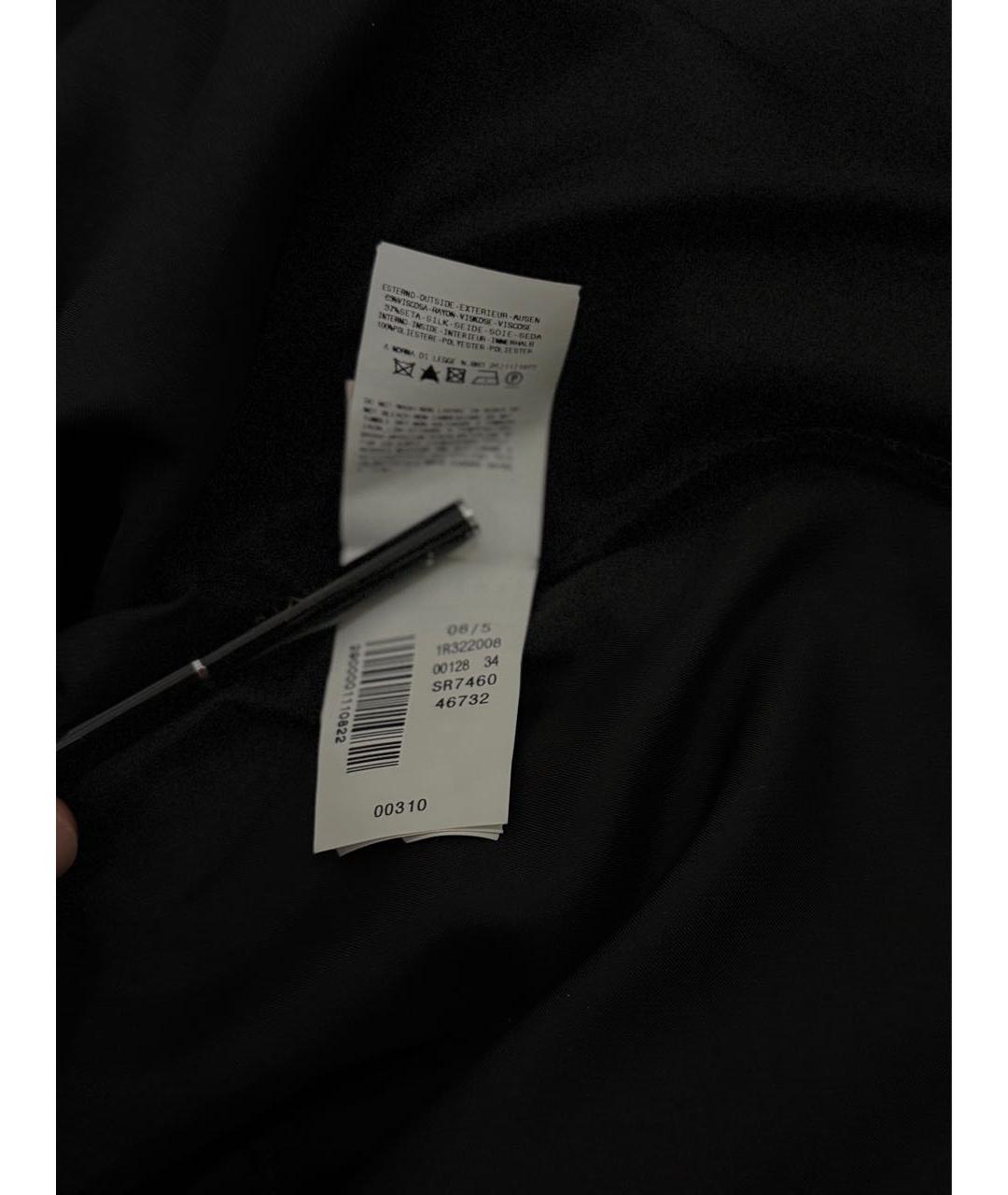 JOHN GALLIANO Черное шелковое коктейльное платье, фото 7