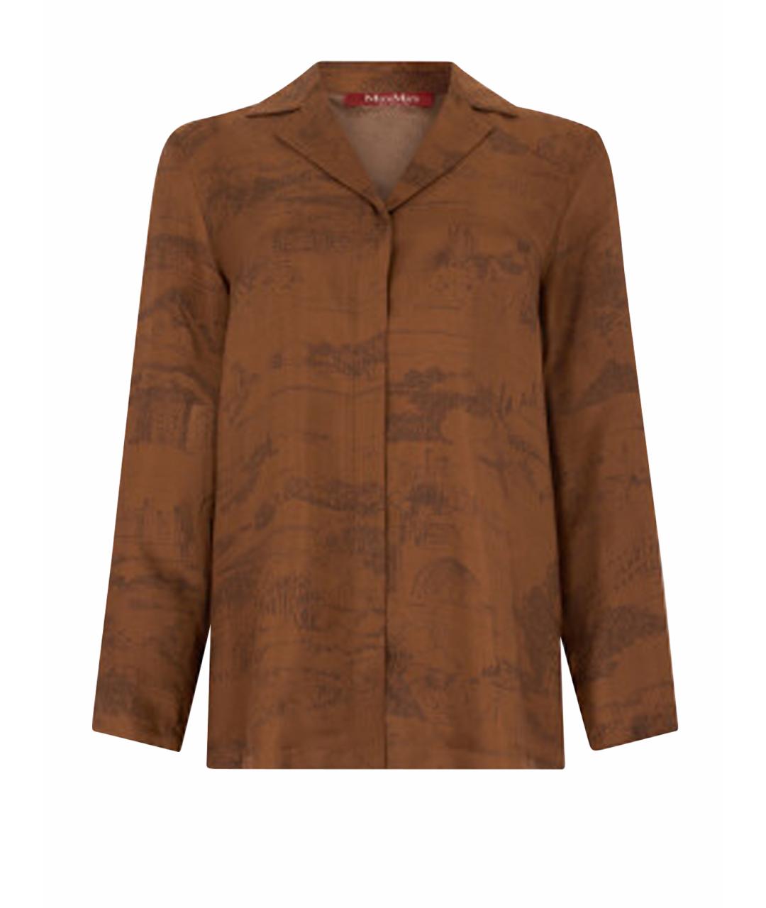 MAX MARA STUDIO Коричневый костюм с брюками, фото 1