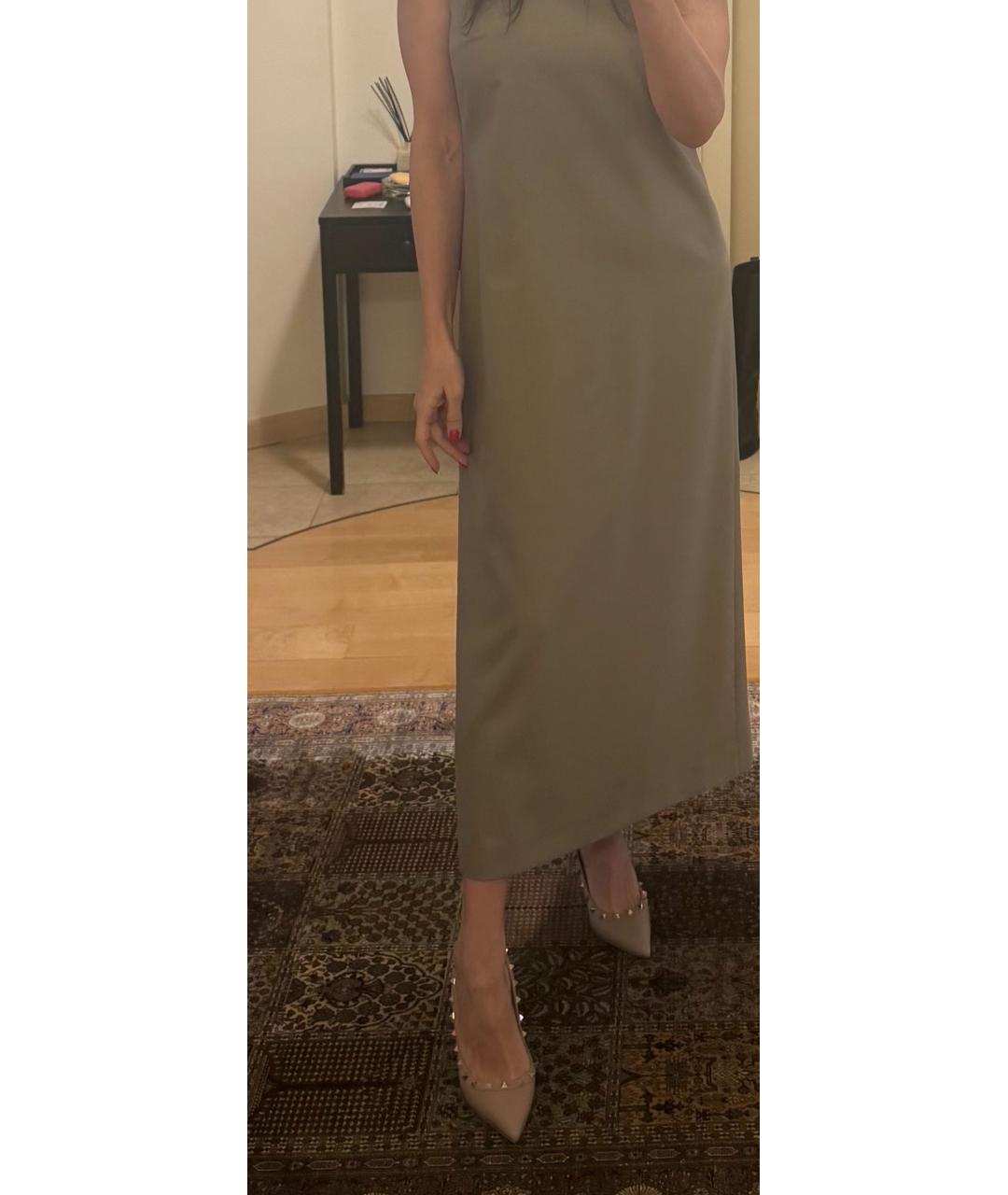 VALENTINO Бежевые кожаные туфли, фото 5