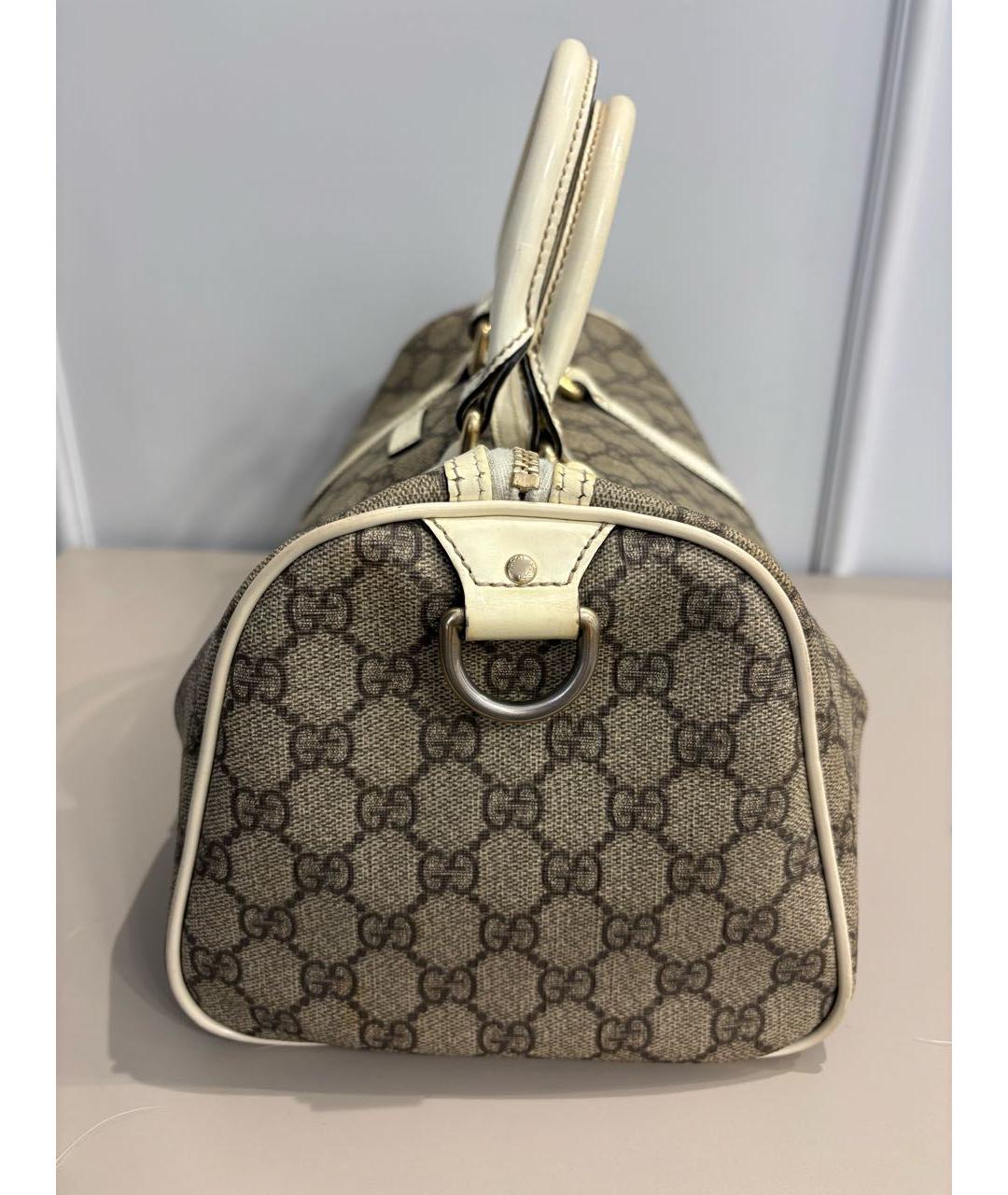 GUCCI Бежевая дорожная/спортивная сумка, фото 2