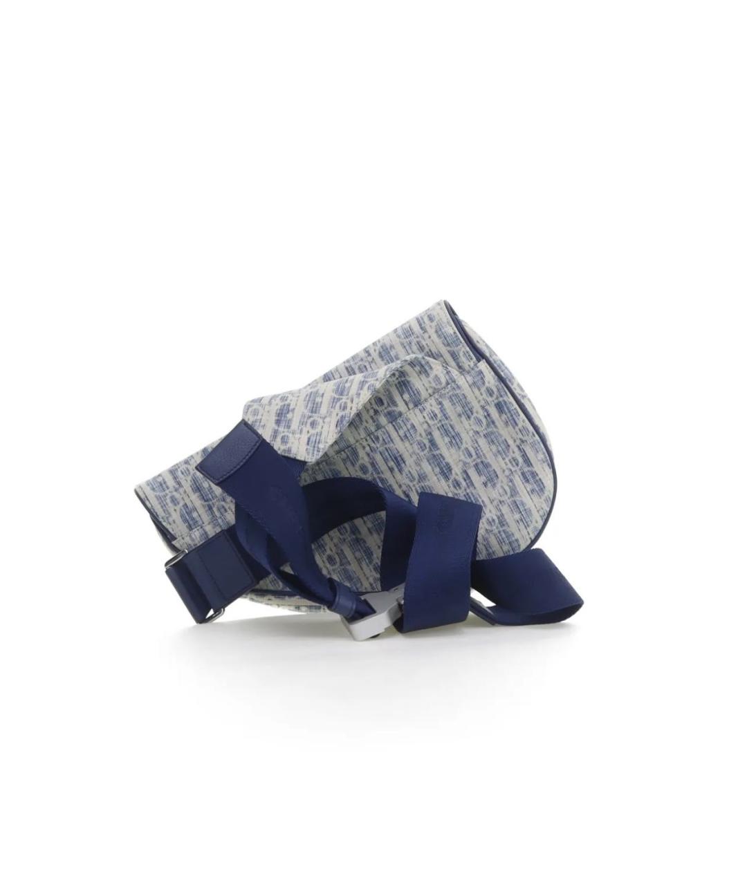 CHRISTIAN DIOR Бирюзовая сумка на плечо, фото 3