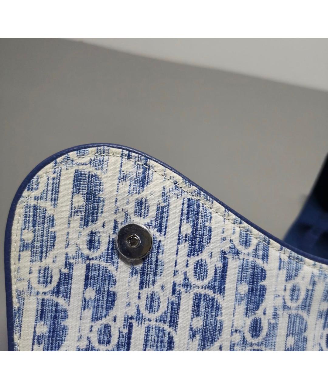 CHRISTIAN DIOR Бирюзовая сумка на плечо, фото 5