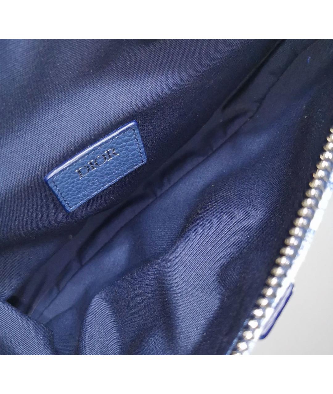 CHRISTIAN DIOR Бирюзовая сумка на плечо, фото 6