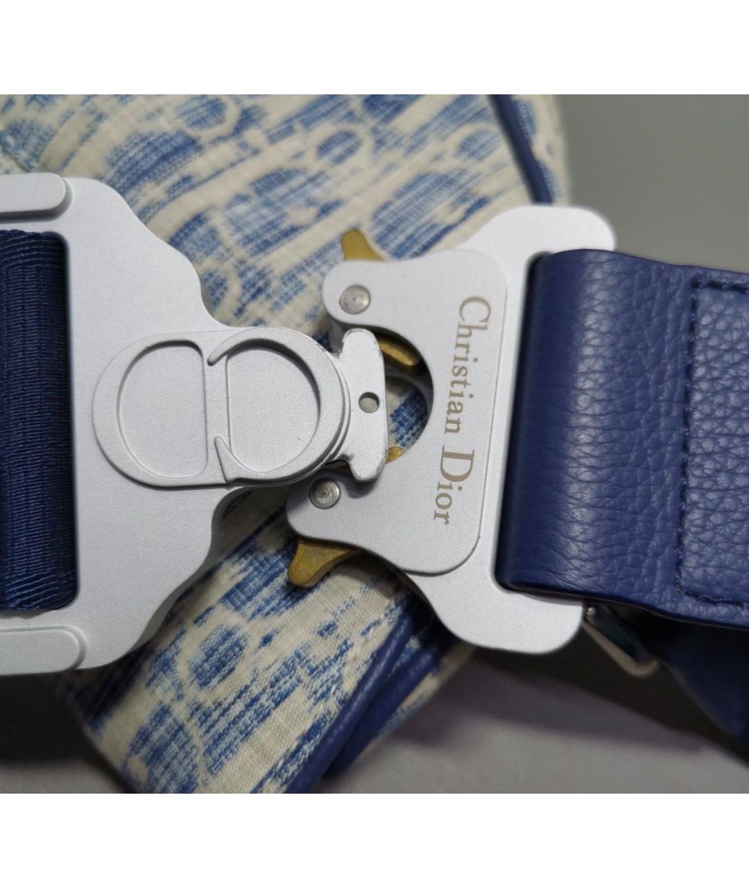 CHRISTIAN DIOR Бирюзовая сумка на плечо, фото 8