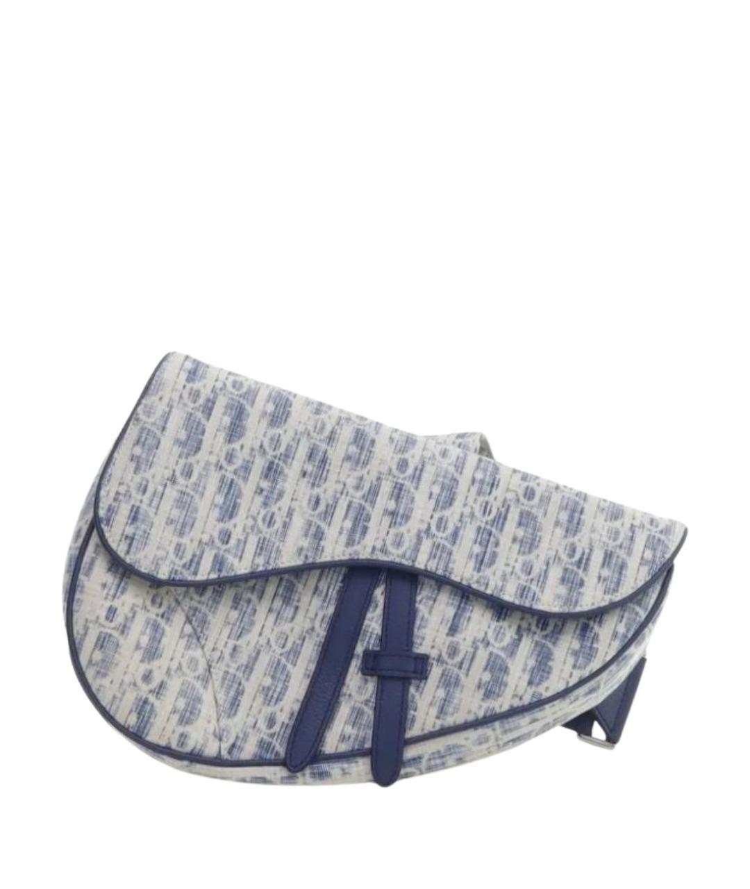 CHRISTIAN DIOR Бирюзовая сумка на плечо, фото 1