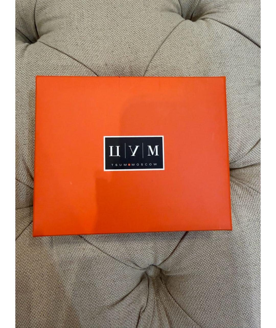 LORO PIANA Синий шелковый платок, фото 4