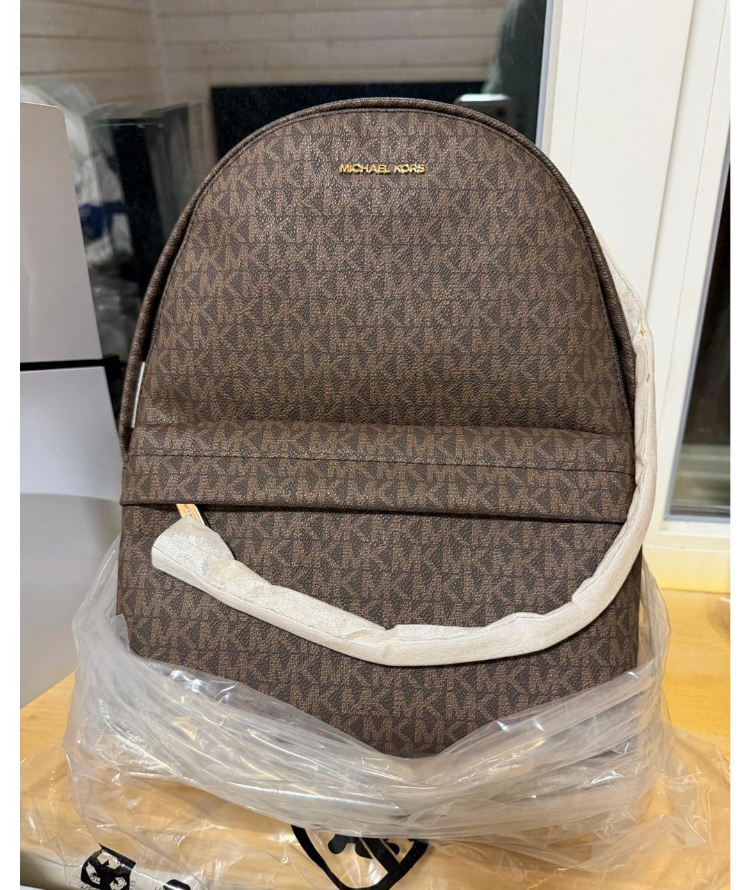 MICHAEL KORS Коричневый рюкзак, фото 5