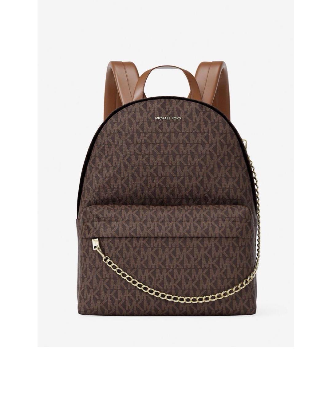 MICHAEL KORS Коричневый рюкзак, фото 7