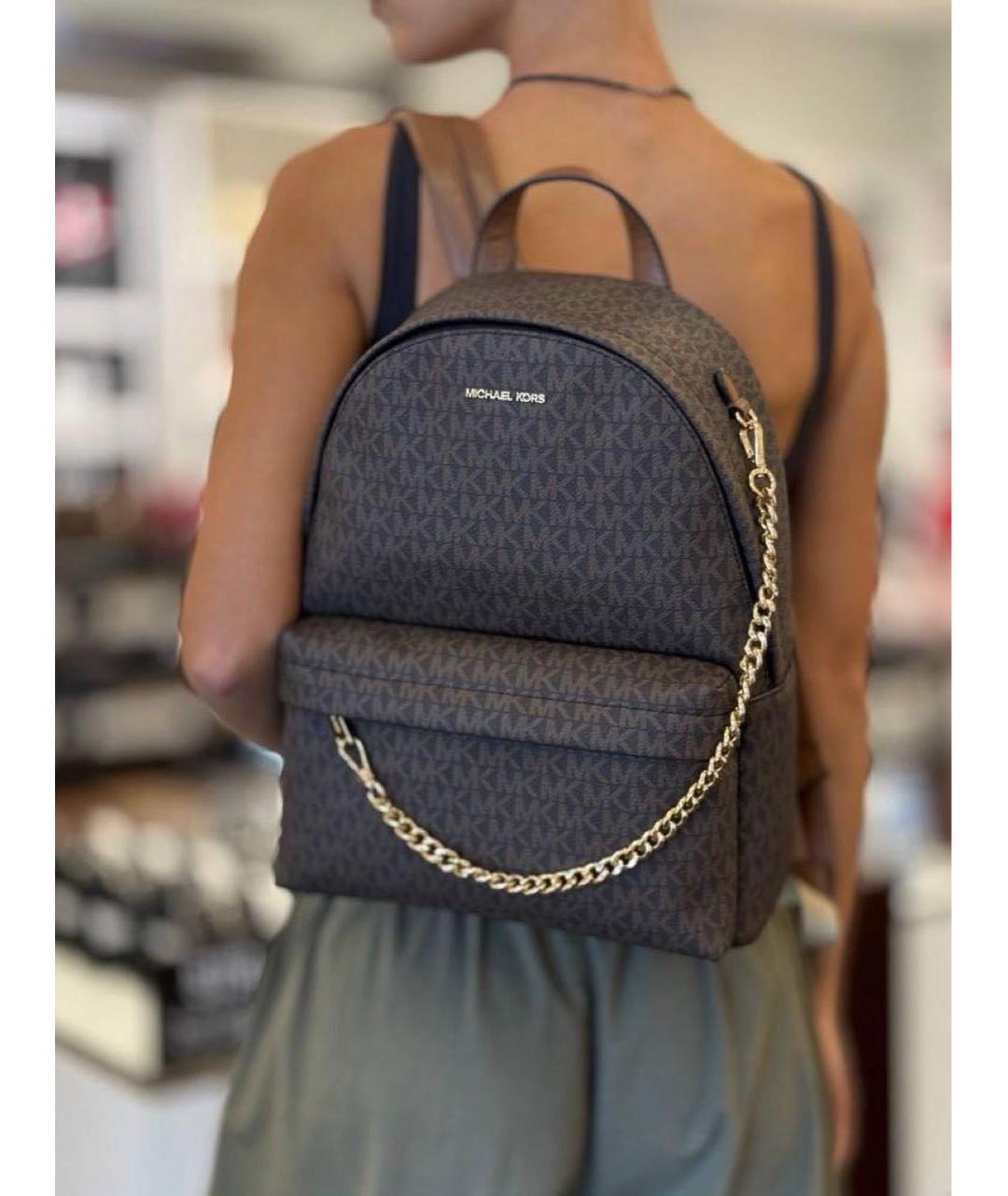 MICHAEL KORS Коричневый рюкзак, фото 2