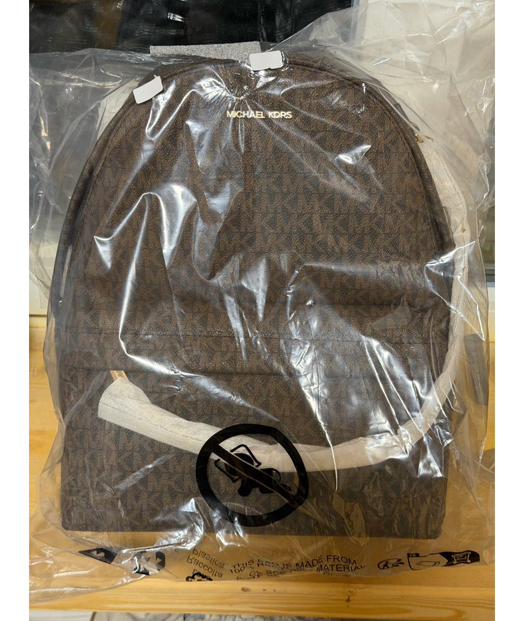 MICHAEL KORS Коричневый рюкзак, фото 6