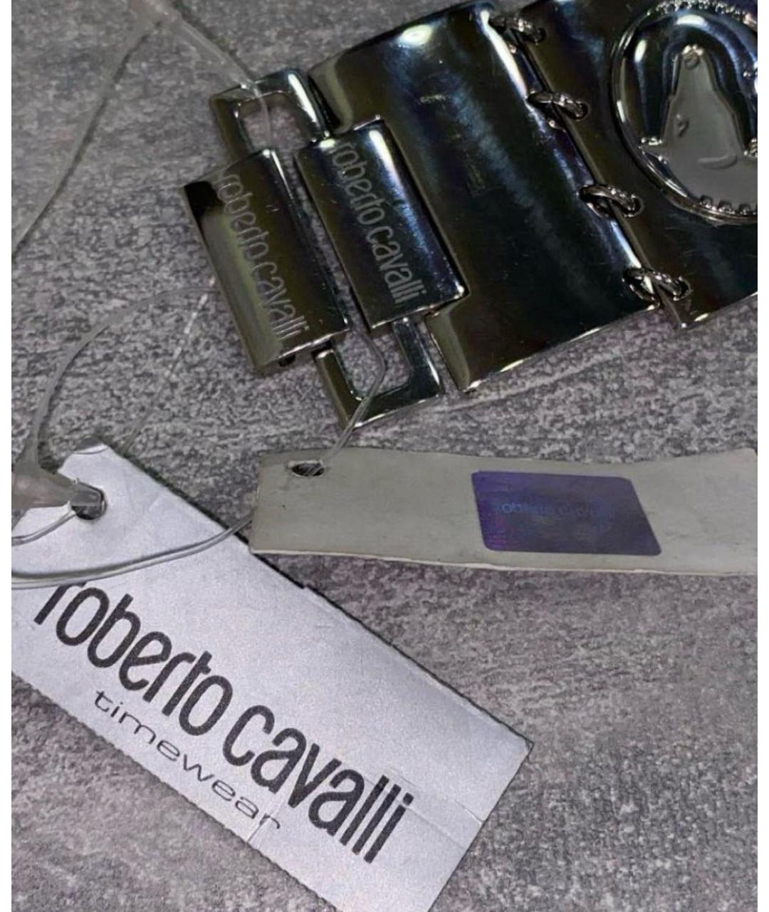 ROBERTO CAVALLI Серебряные стальные часы, фото 4