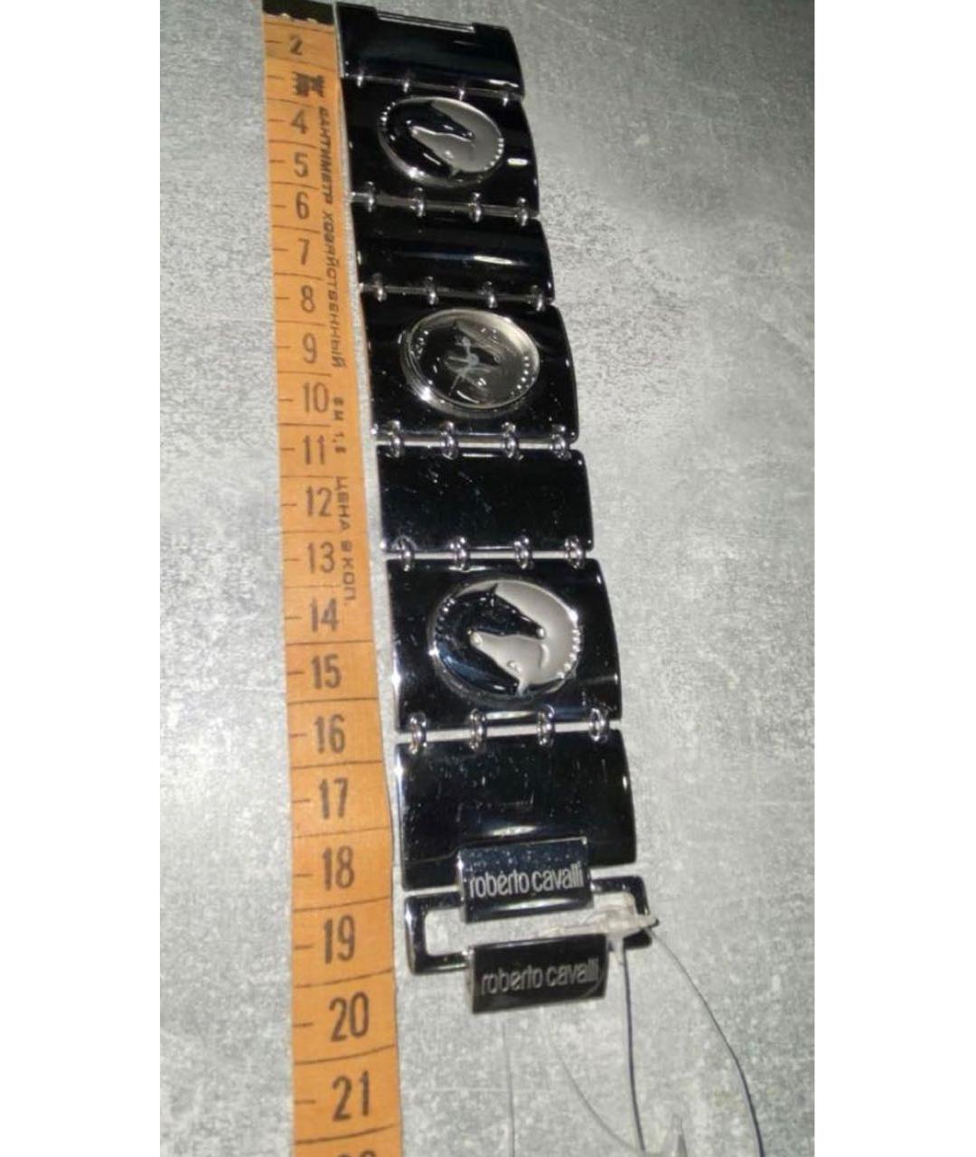 ROBERTO CAVALLI Серебряные стальные часы, фото 5