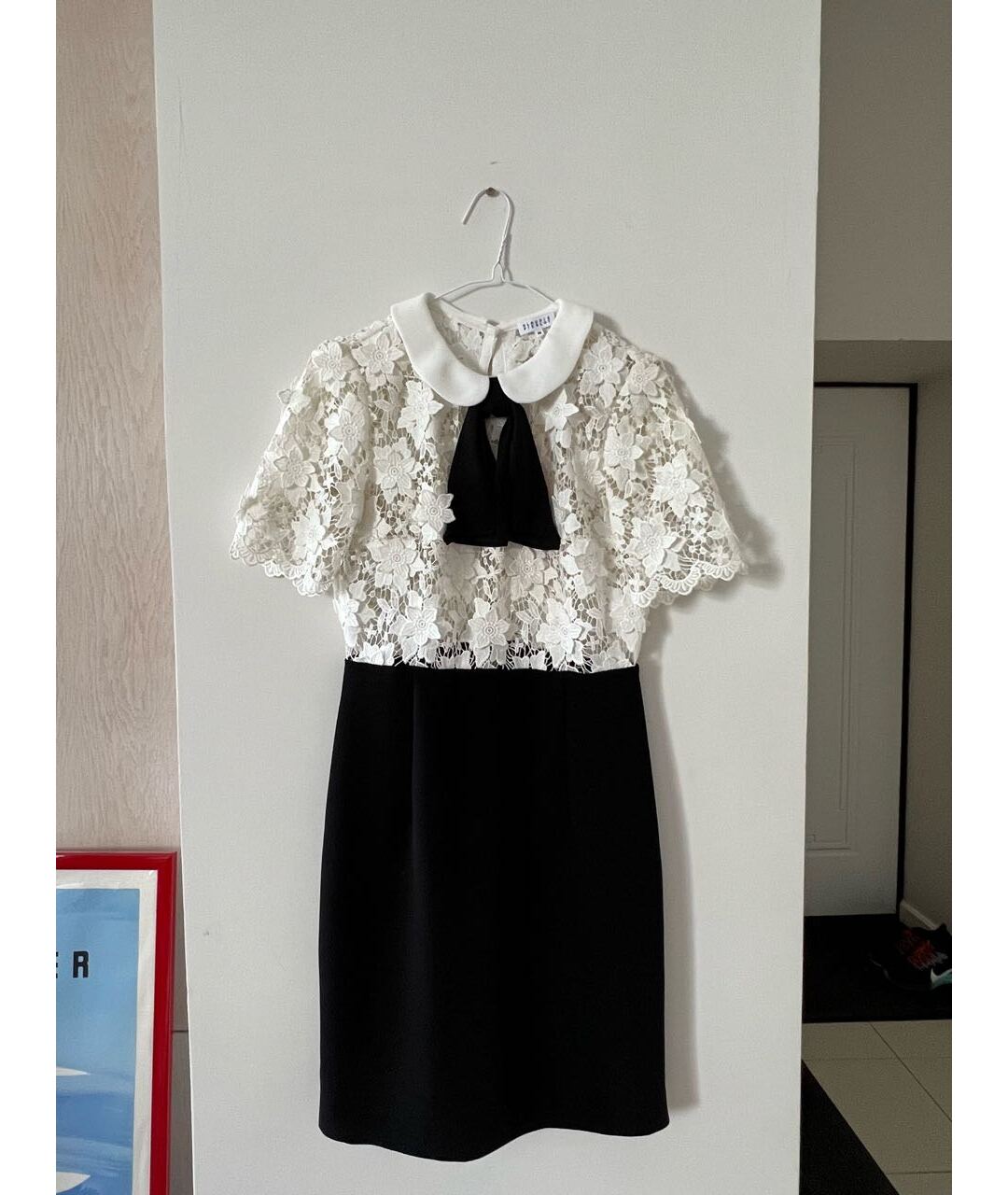 Claudie Pierlot Черное вискозное коктейльное платье, фото 5