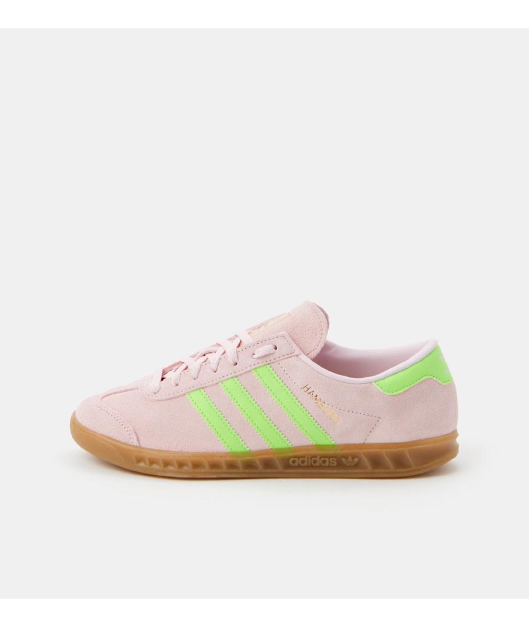 ADIDAS Розовые замшевые кроссовки, фото 9