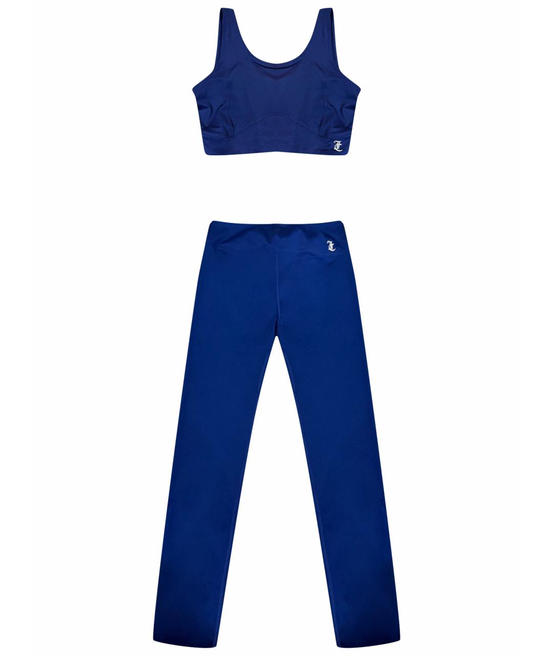 JUICY COUTURE Синий полиэстеровый спортивные костюмы, фото 1