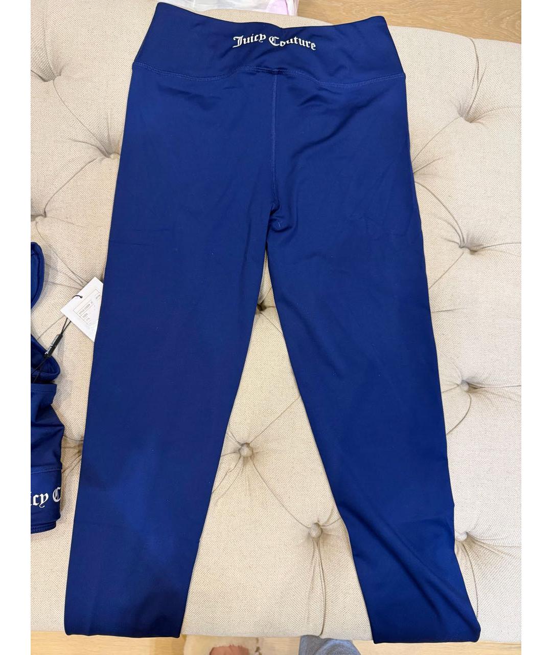 JUICY COUTURE Синий полиэстеровый спортивные костюмы, фото 3