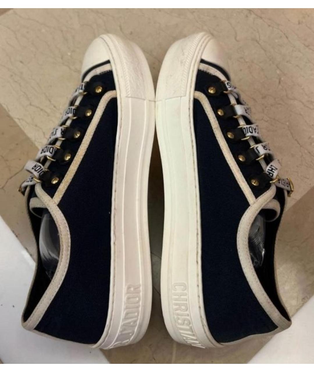 CHRISTIAN DIOR Черные кеды, фото 4