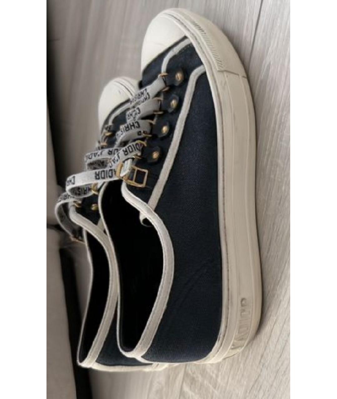 CHRISTIAN DIOR Черные кеды, фото 5