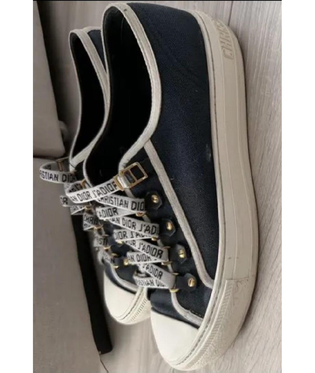 CHRISTIAN DIOR Черные кеды, фото 6