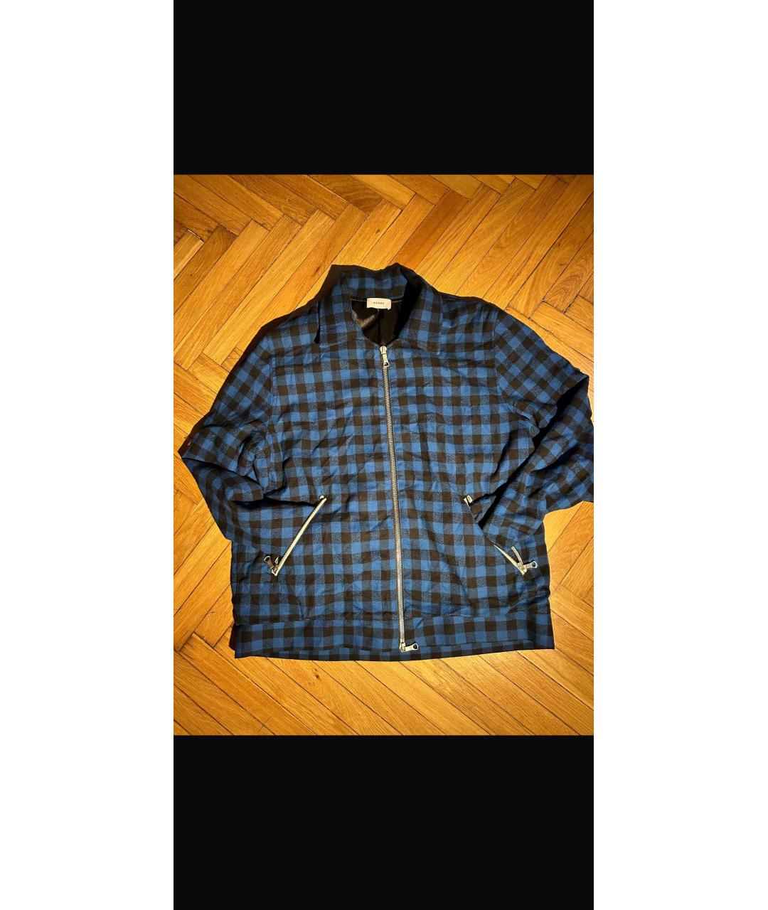 RHUDE Темно-синяя куртка, фото 6