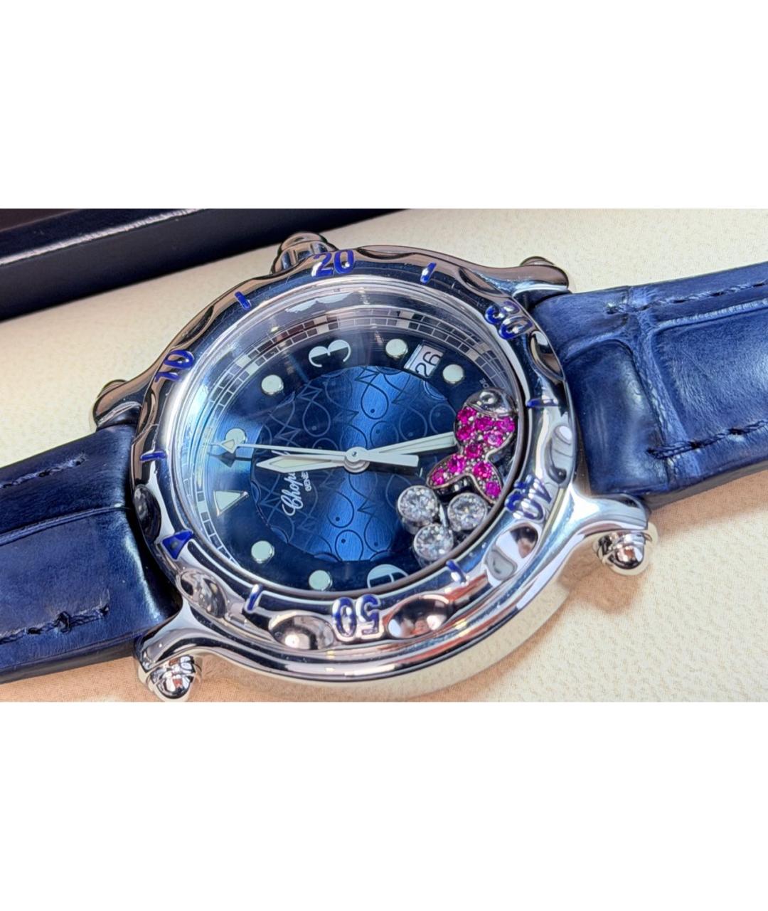 CHOPARD Темно-синие часы, фото 2