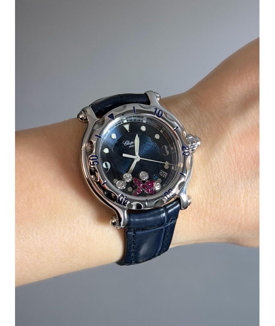 CHOPARD Темно-синие часы, фото 9