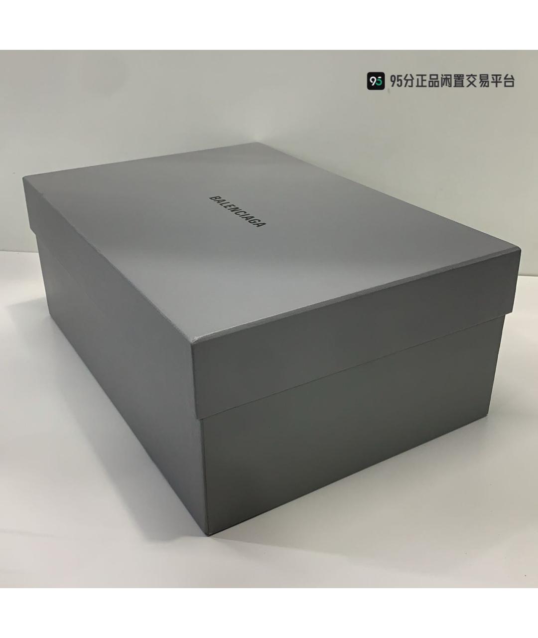 BALENCIAGA Черные кожаные брогги и оксфорды, фото 6