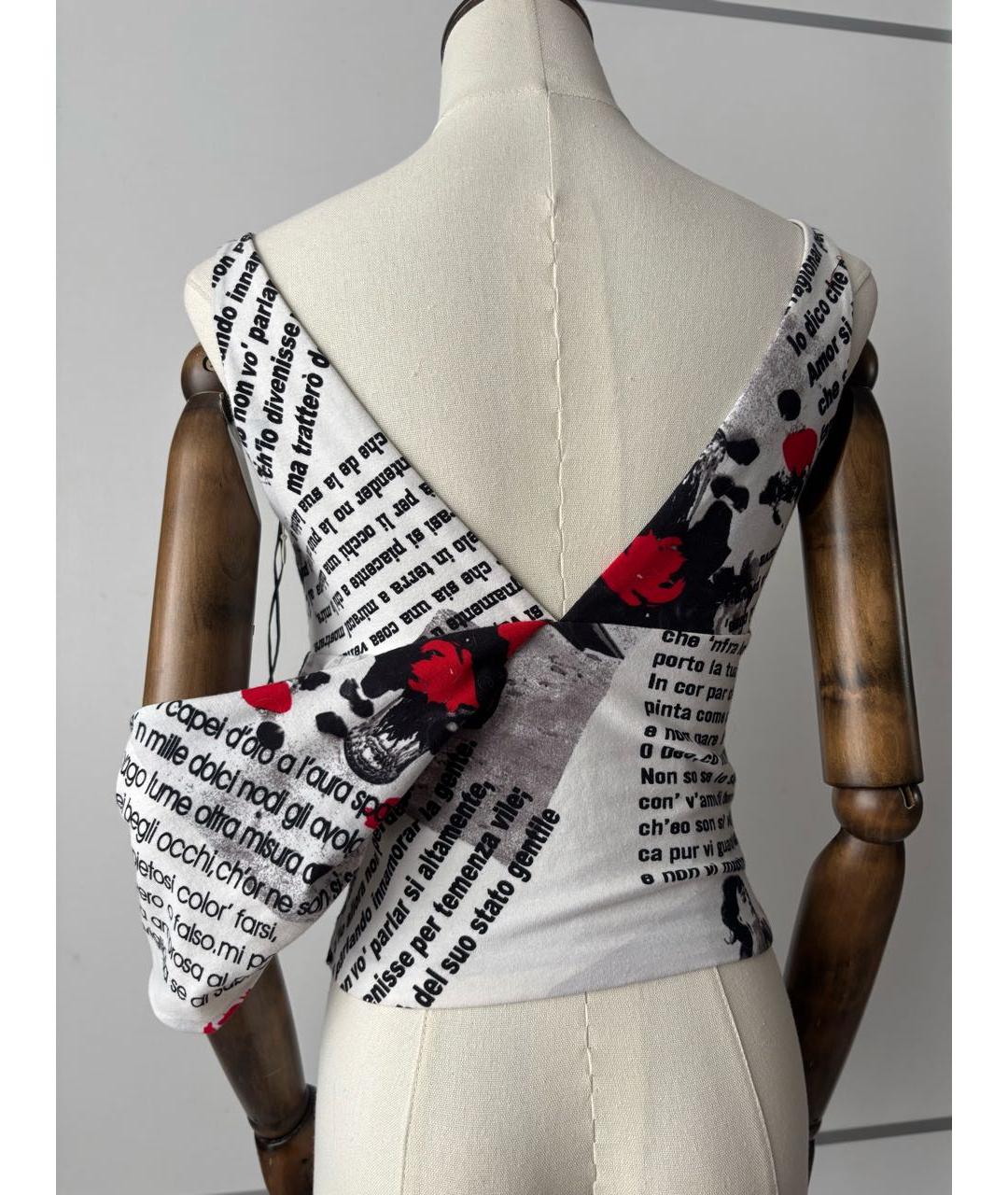 Mariella Burani Мульти хлопко-эластановая майка, фото 2