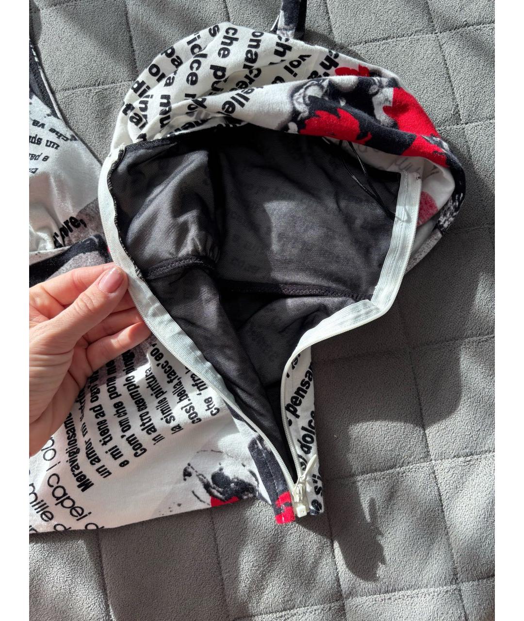 Mariella Burani Мульти хлопко-эластановая майка, фото 7