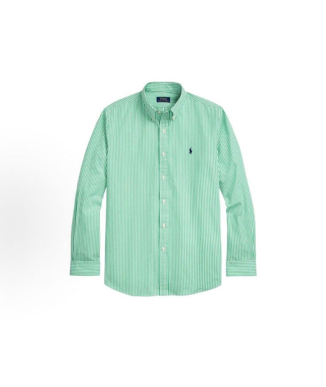 POLO RALPH LAUREN Бирюзовая классическая рубашка, фото 4