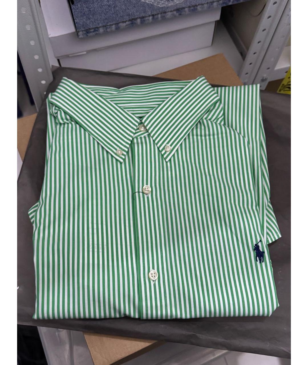 POLO RALPH LAUREN Бирюзовая классическая рубашка, фото 2