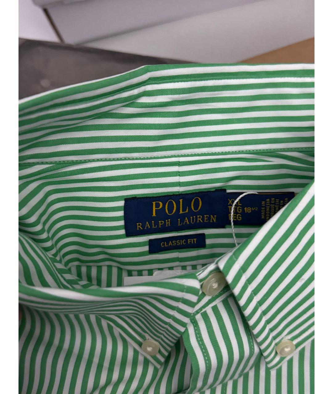 POLO RALPH LAUREN Бирюзовая классическая рубашка, фото 3
