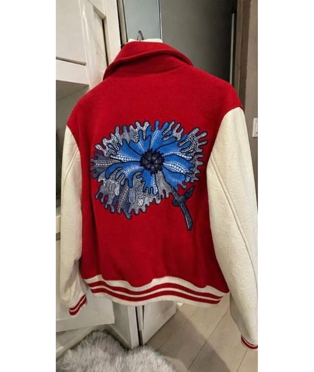 LOUIS VUITTON Красная шерстяная куртка, фото 3