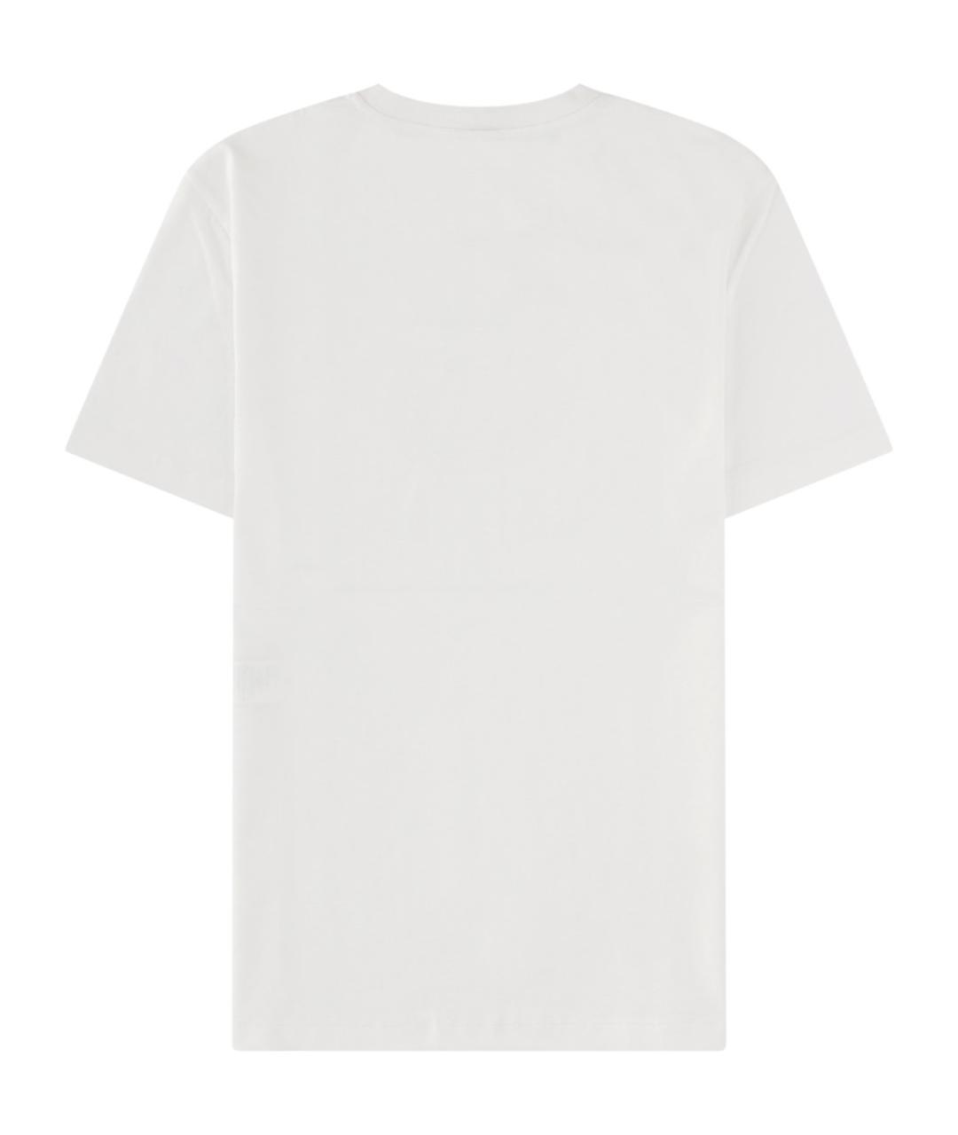 PATOU Белая хлопковая футболка, фото 2