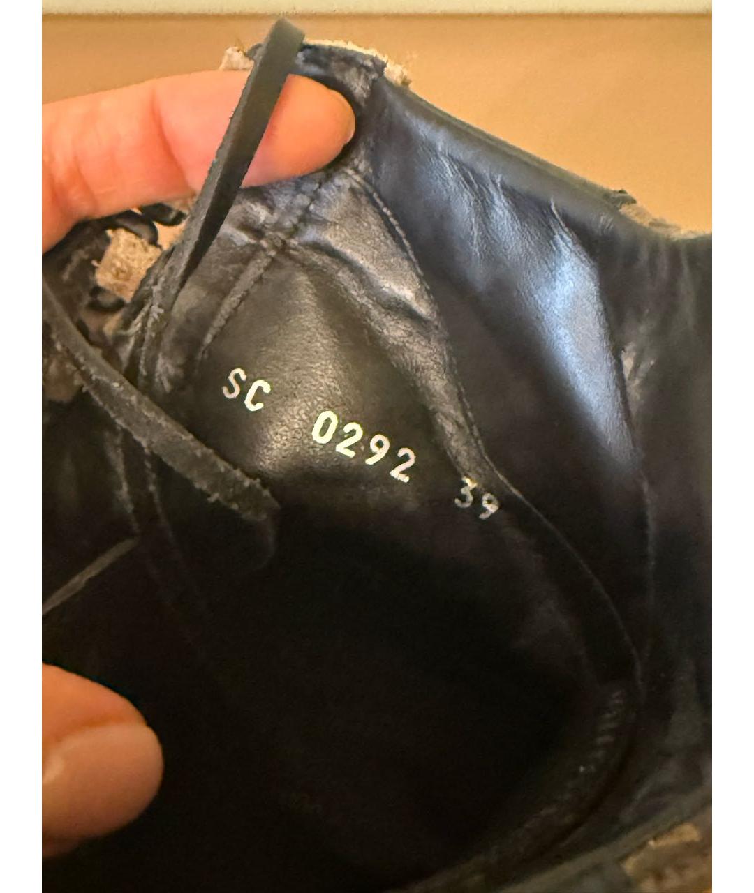 LOUIS VUITTON Мульти замшевые ботинки, фото 7