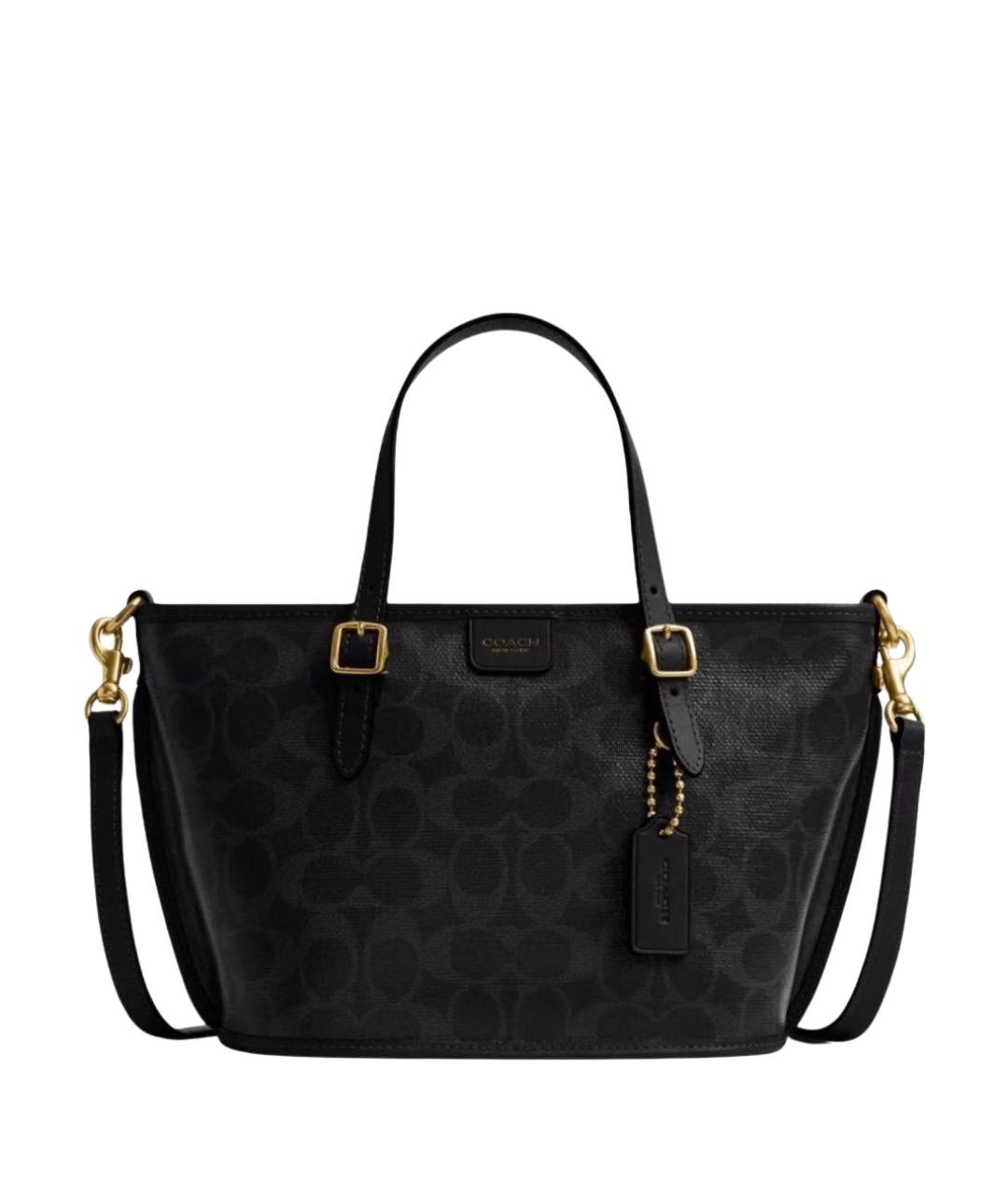 COACH Черная сумка тоут, фото 1
