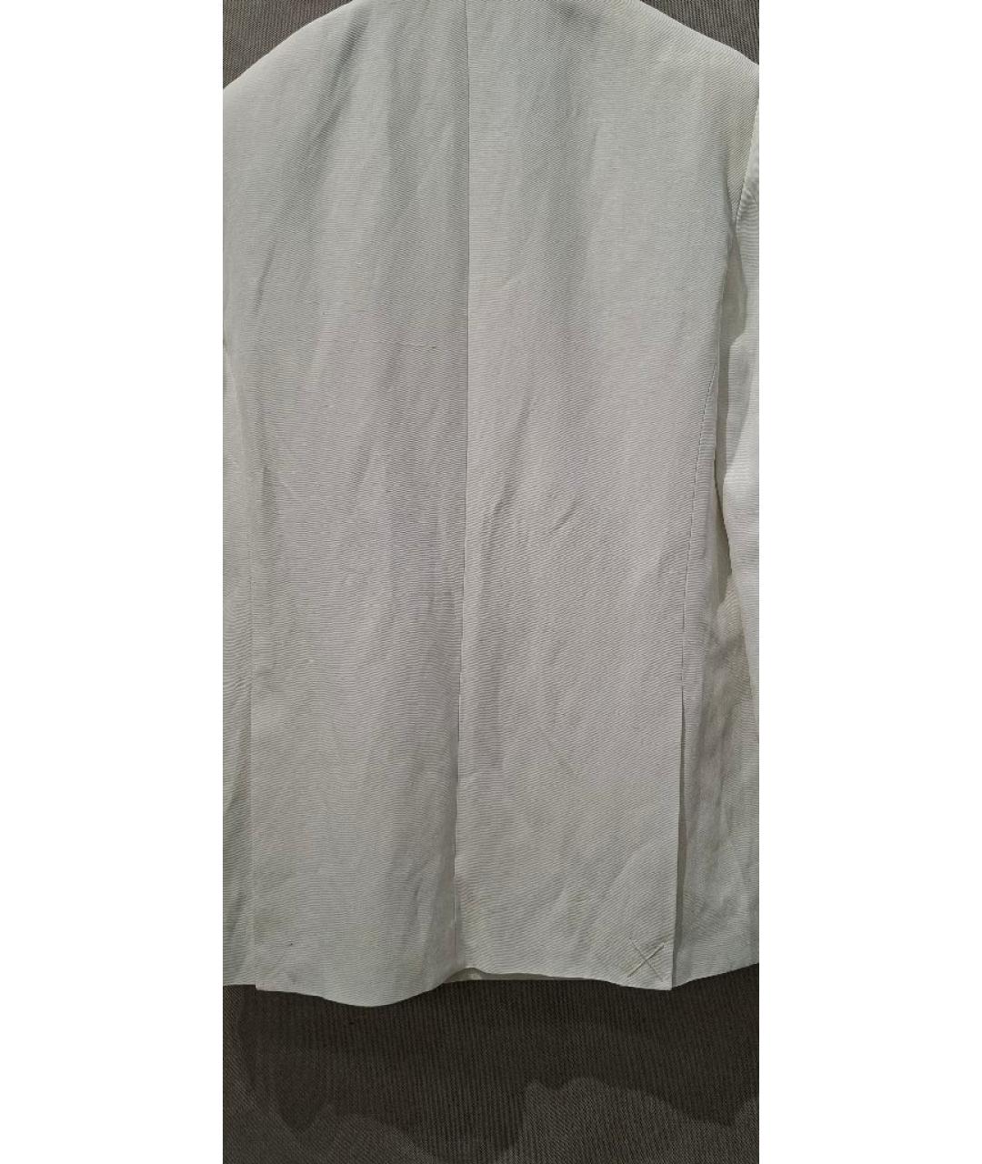 LIVIANA CONTI Белый вискозный костюм с брюками, фото 9