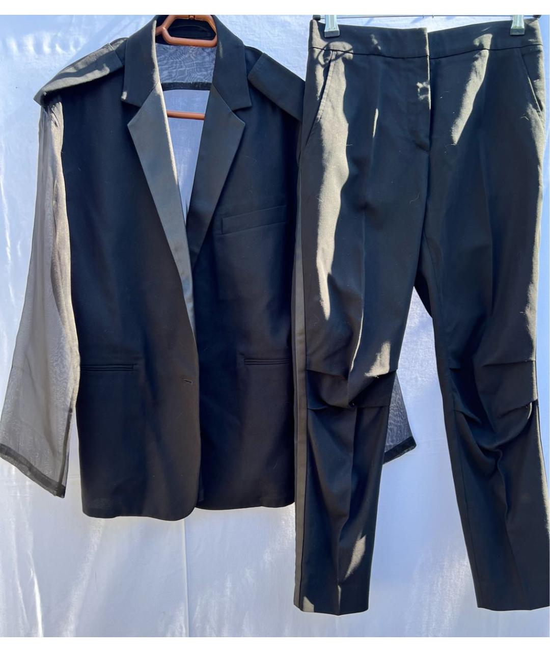 MAX MARA Черный костюм с брюками, фото 3