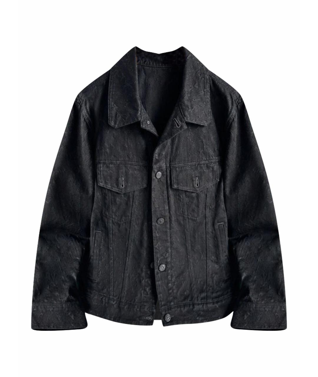 LOUIS VUITTON Черная деним куртка, фото 1