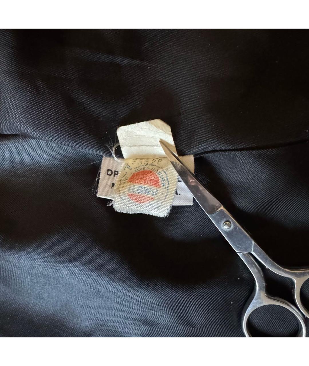 CHRISTIAN DIOR Черный тренч/плащ, фото 6