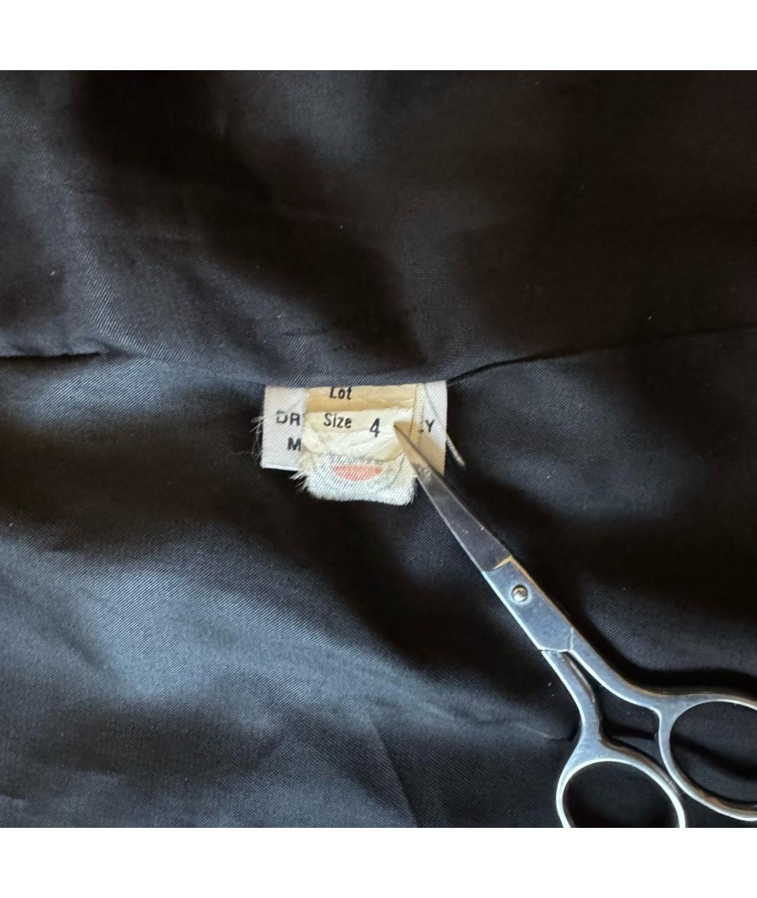 CHRISTIAN DIOR Черный тренч/плащ, фото 5