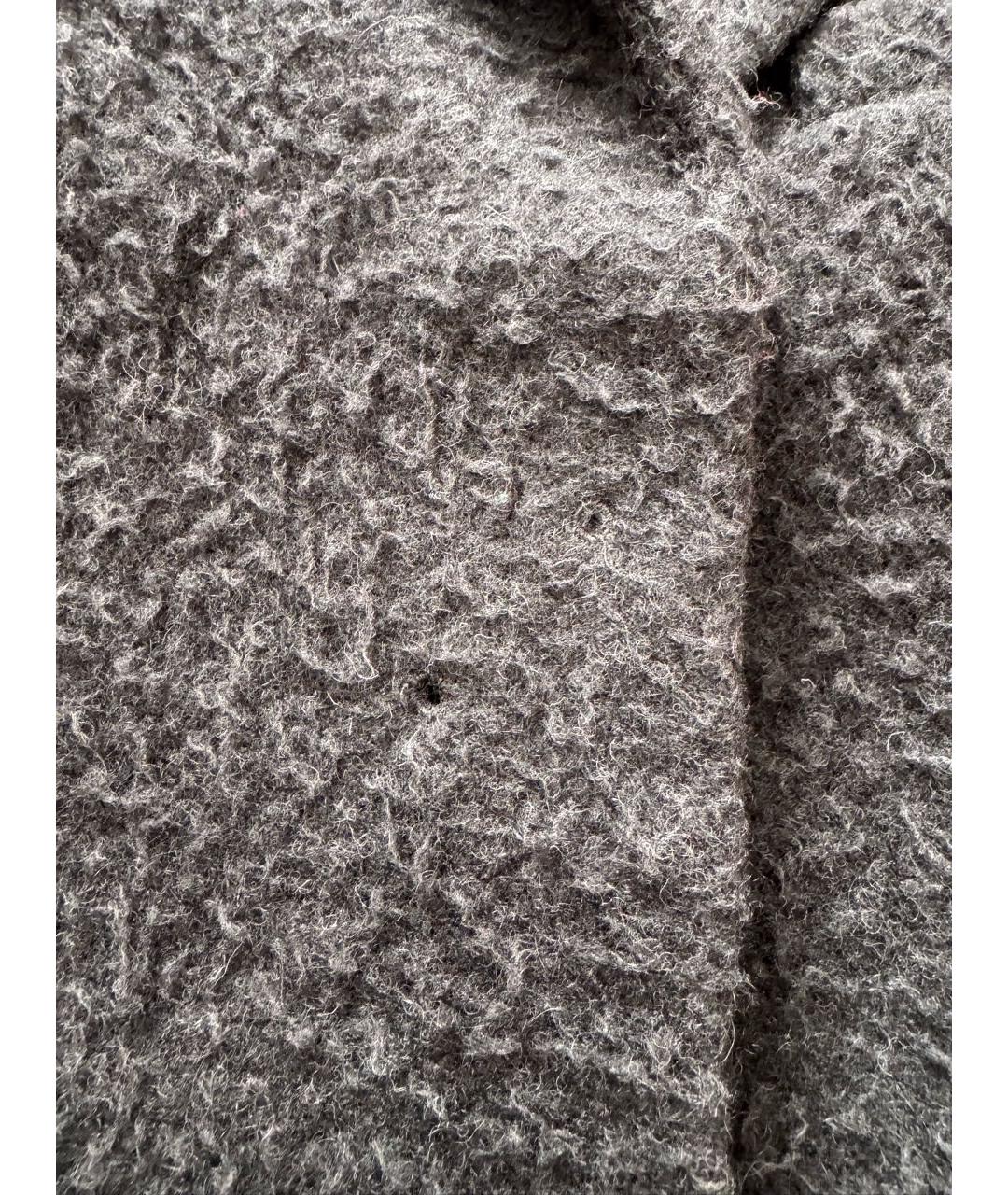 R13 Темно-синее шерстяное пальто, фото 2