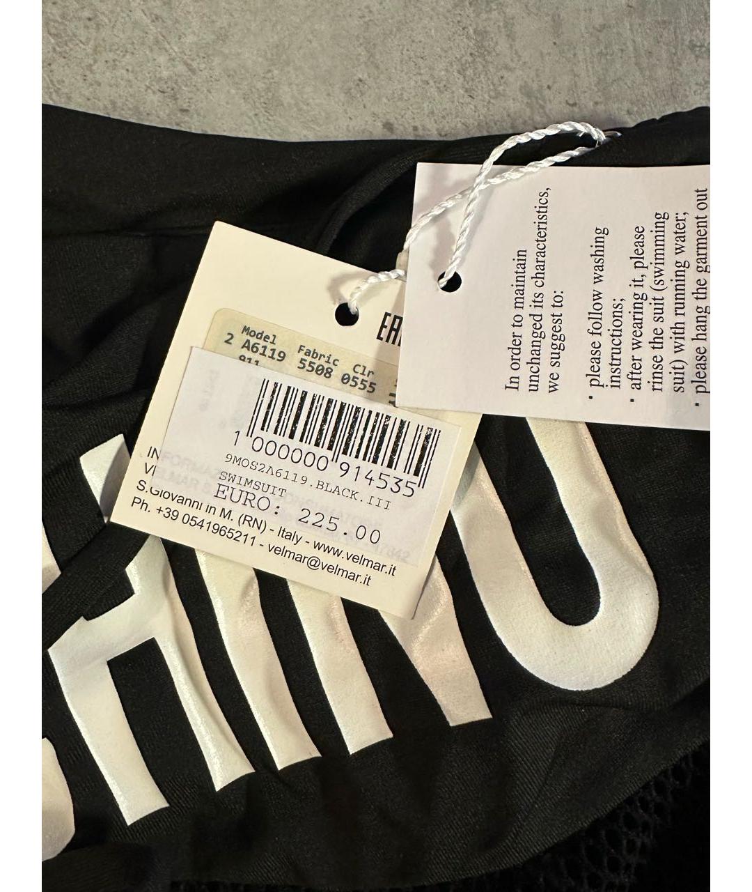 MOSCHINO Черный полиамидовый купальник, фото 4