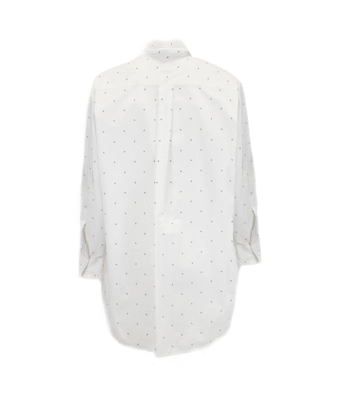 MM6 MAISON MARGIELA Белая хлопковая рубашка, фото 2