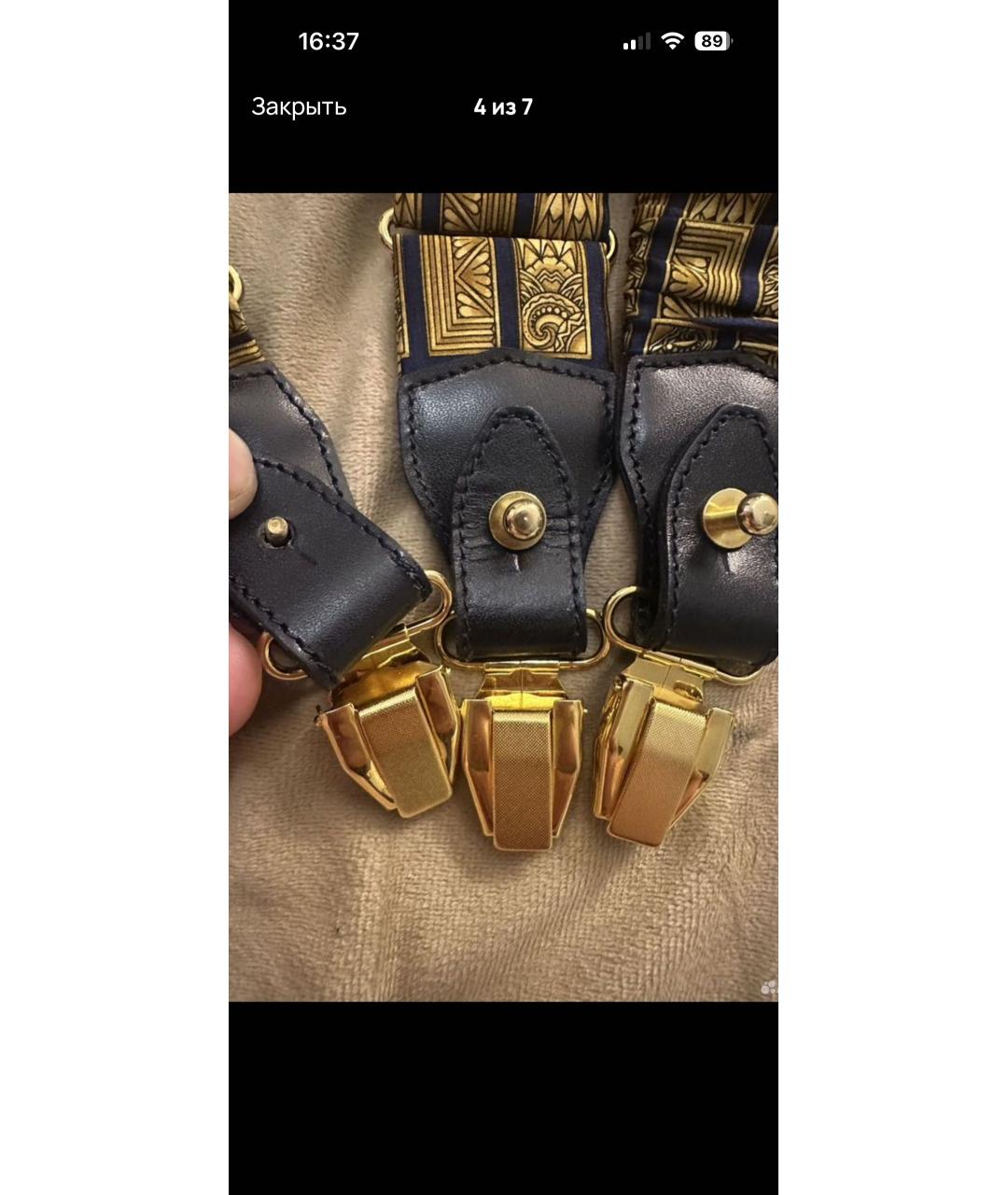 LANVIN Золотая шелковая бабочка, фото 4