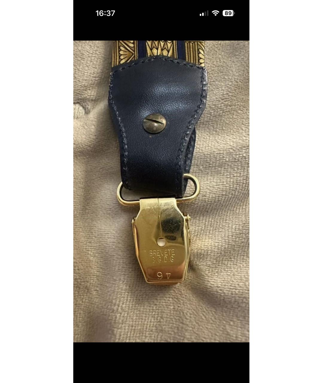 LANVIN Золотая шелковая бабочка, фото 6