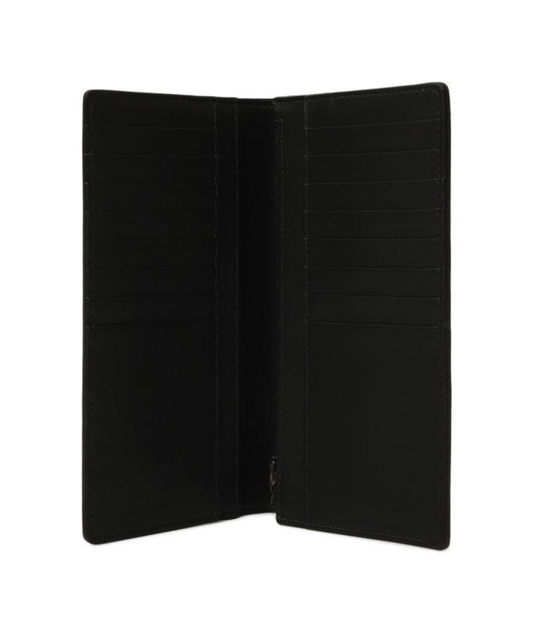 BURBERRY Черный полиуретановый кошелек, фото 3