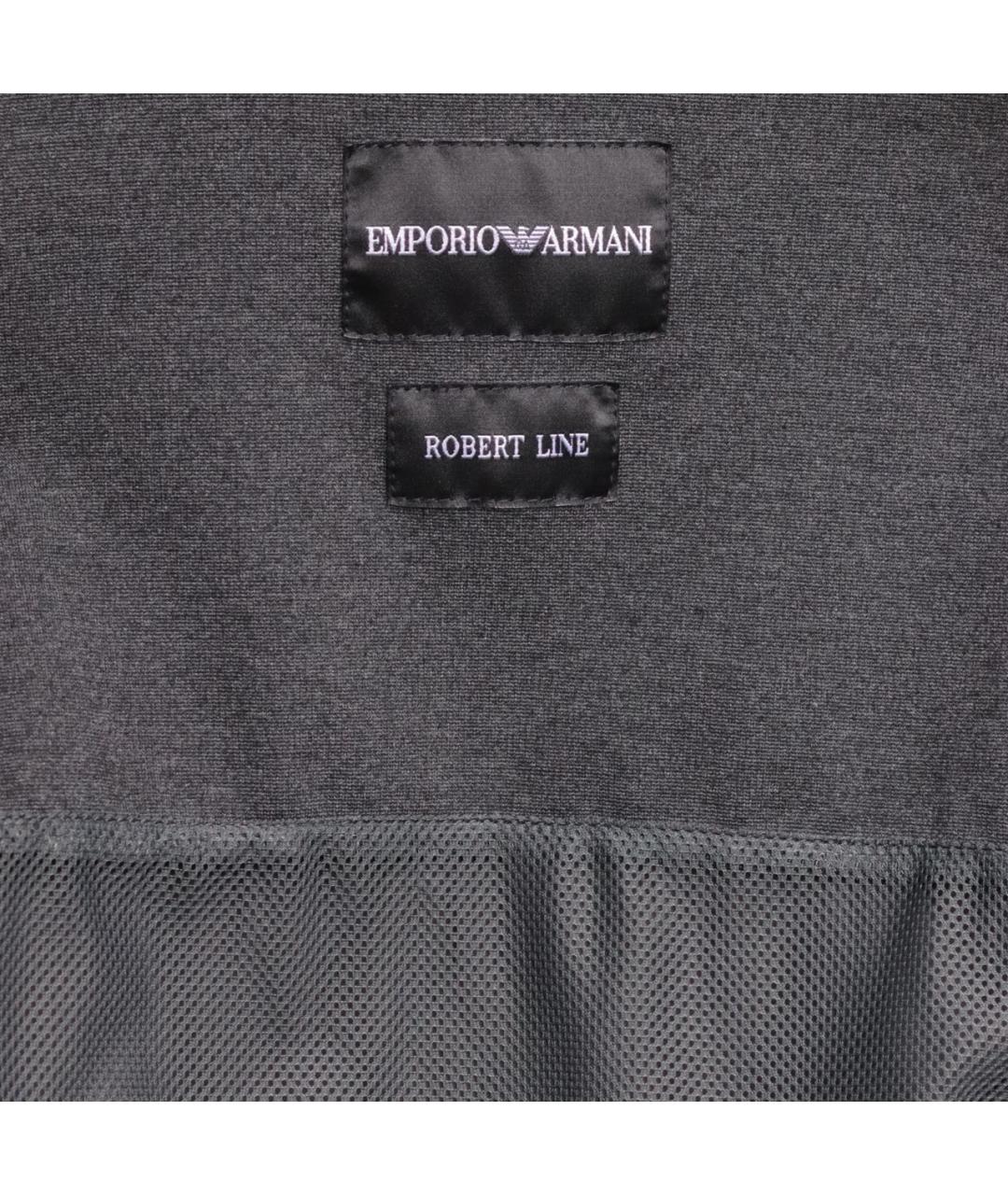 EMPORIO ARMANI Серая вискозная куртка, фото 6