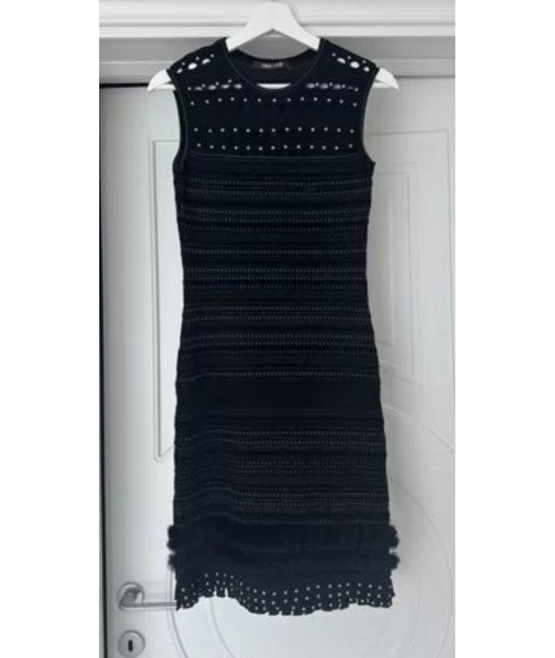 ROBERTO CAVALLI Черное коктейльное платье, фото 3